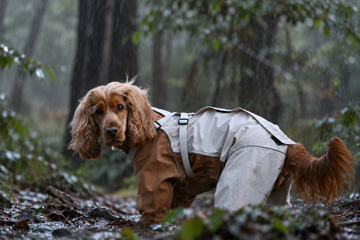 What Weather Is a Dog Raincoat Best For? | Pawé Lab